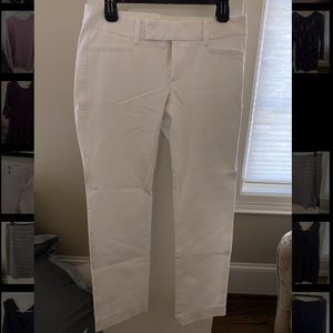 Size 8 White Lilly Pulitzer Ankle Pants